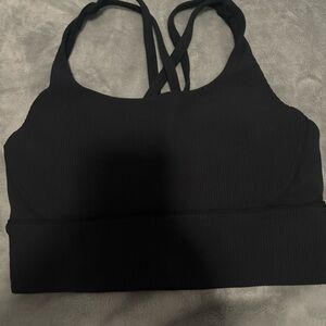 Ribbed lulu bra